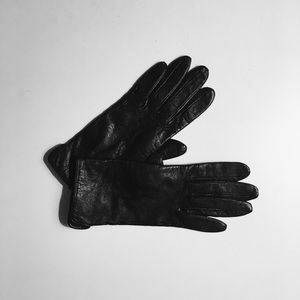 H&M leather gloves